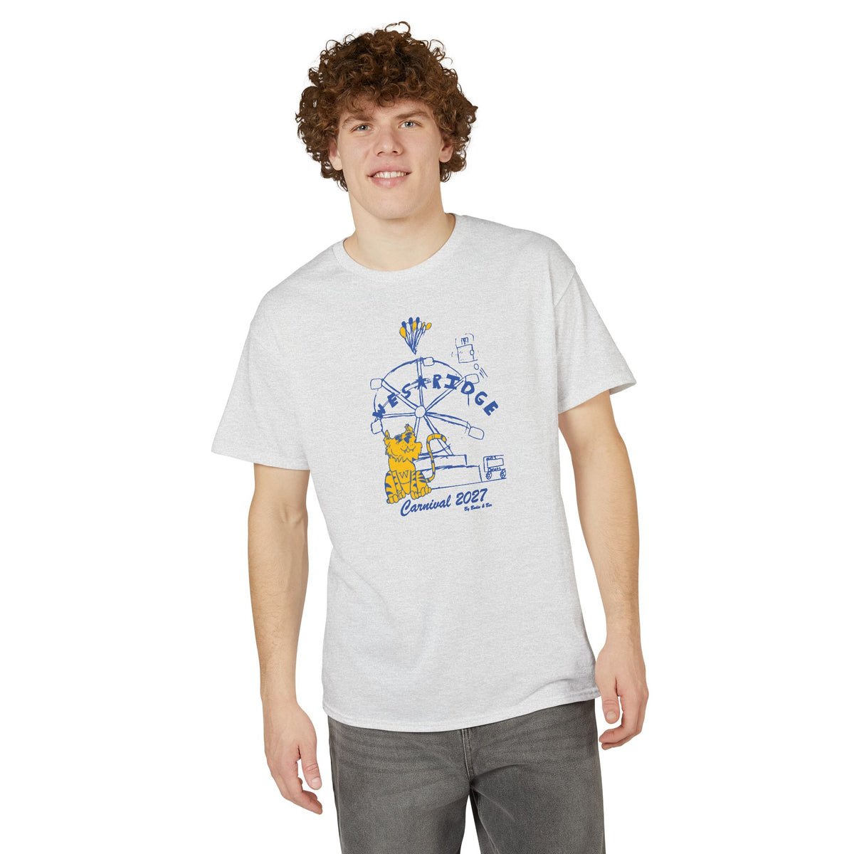 Adult Unisex DryBlend 2027 Carnival T-Shirt by Bodie & Bex