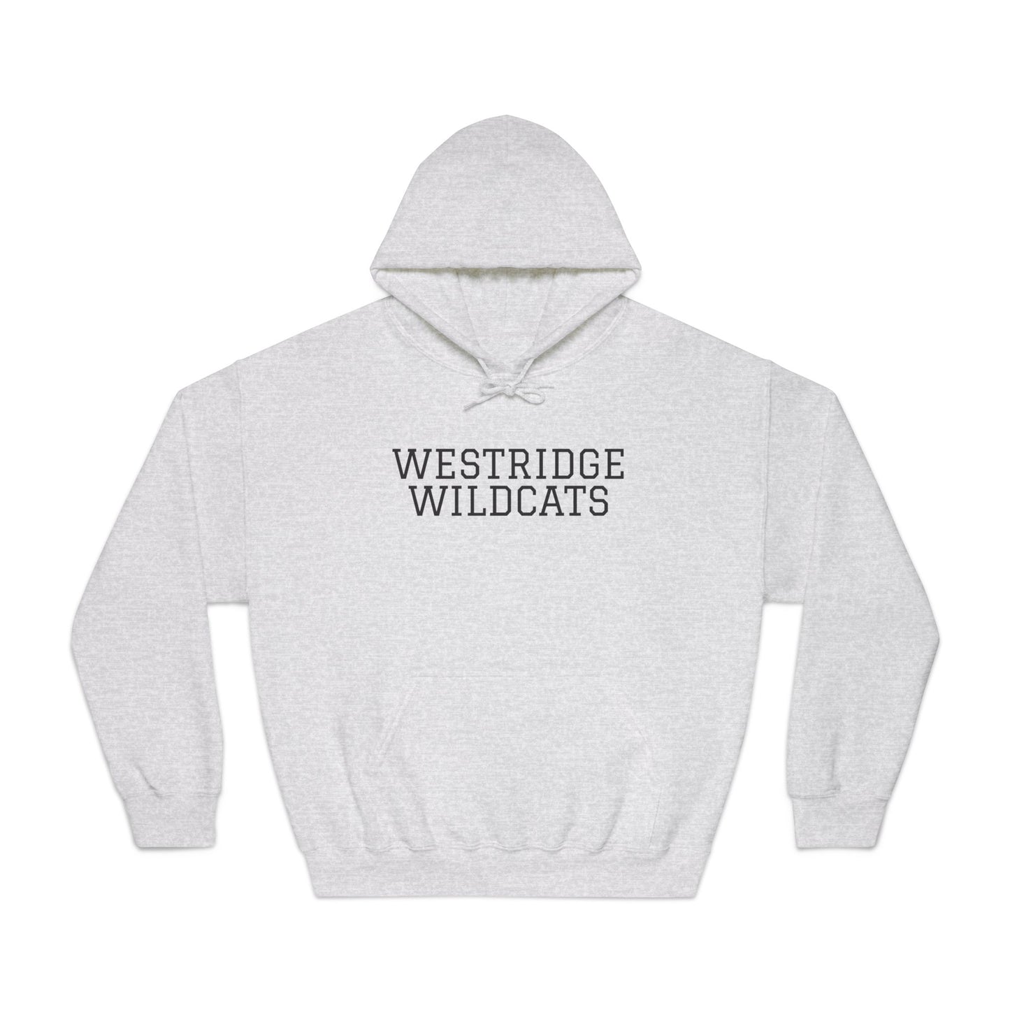 Adult Unisex DryBlend Hoodie Westridge Wildcat (Black Logo)