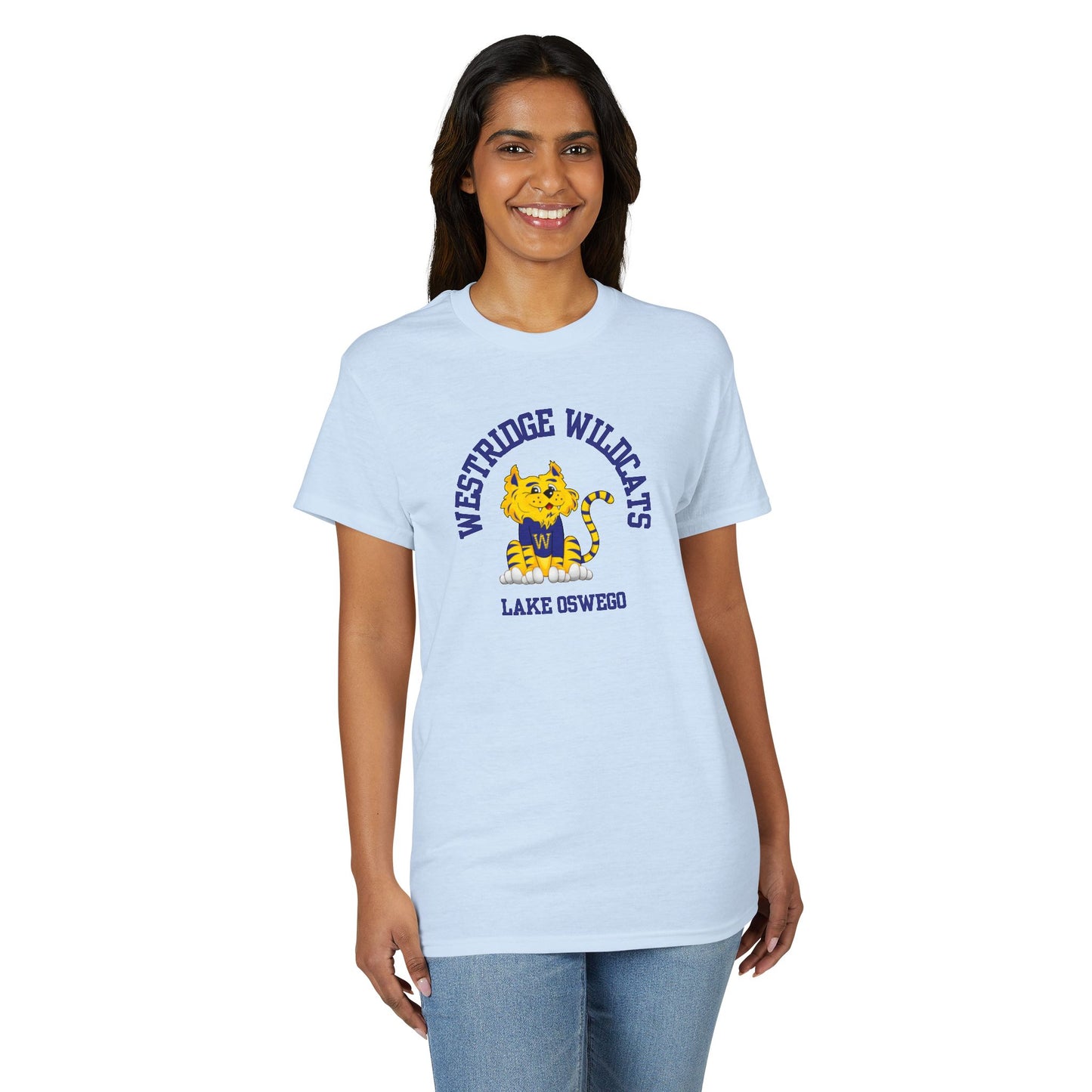 Adult Unisex DryBlend T-Shirt Westridge Wildcat LO