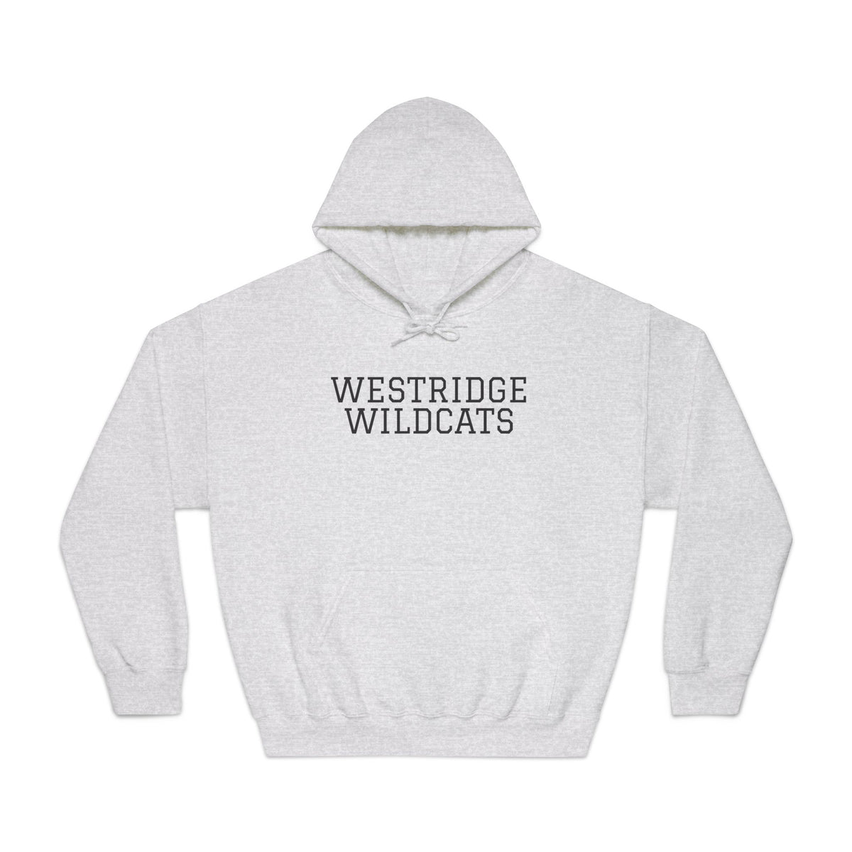 Adult Unisex DryBlend Hoodie Westridge Wildcat (Black Logo)