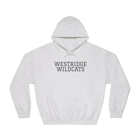 Adult Unisex DryBlend Hoodie Westridge Wildcat (Black Logo)