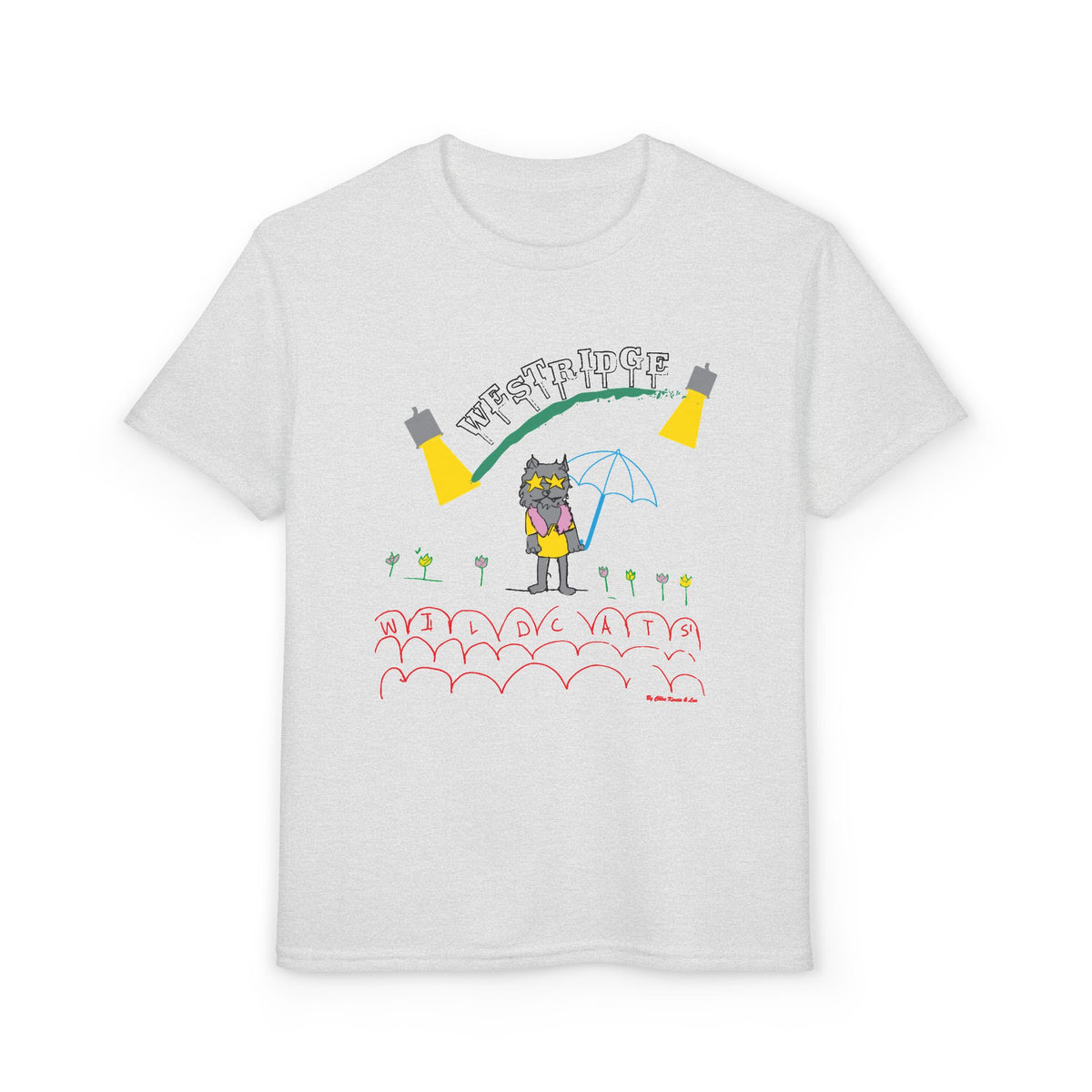 Kids Unisex DryBlend T-Shirt 26-27 Stage Spotlight by Chloe, Kensie & Lou