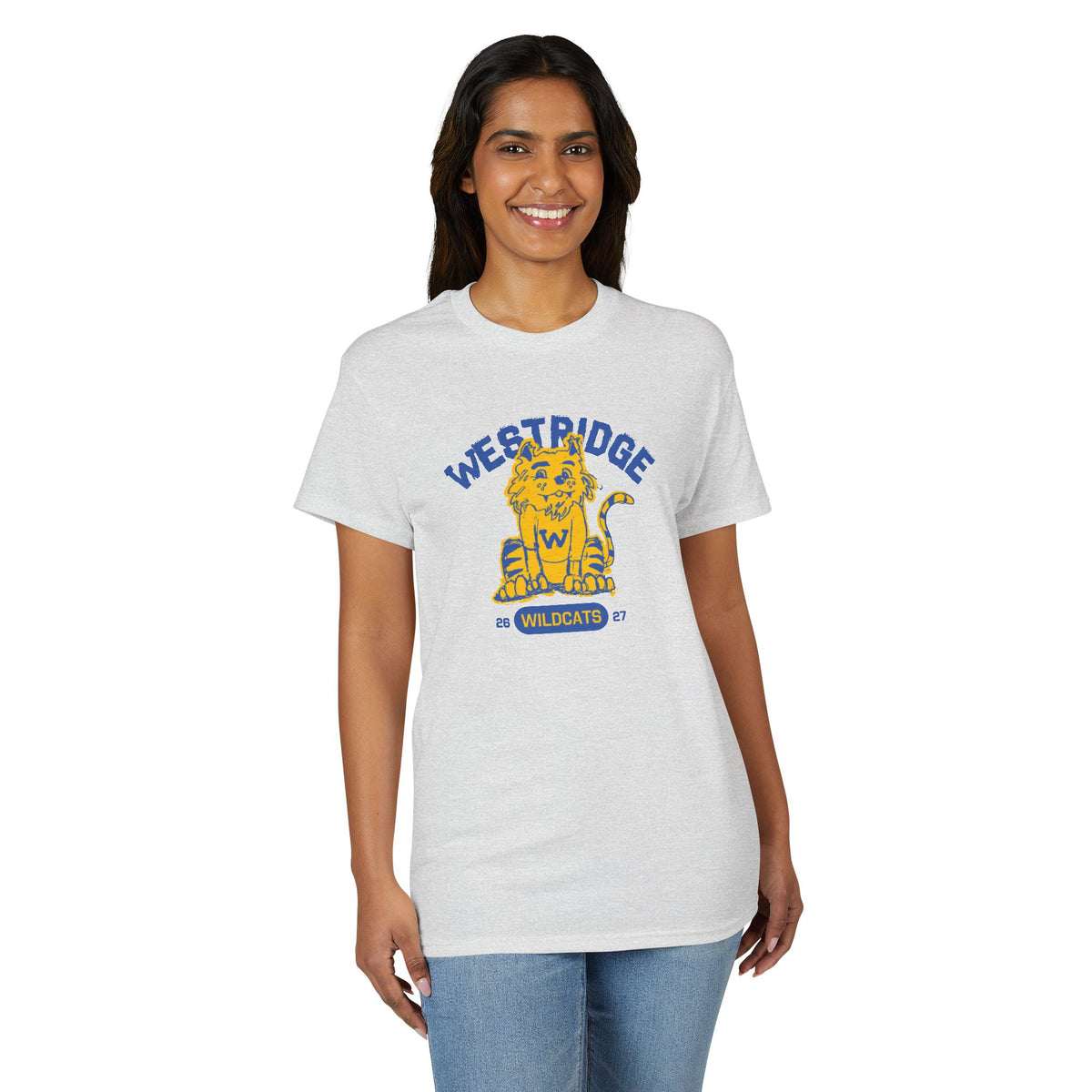 Adult Unisex DryBlend T-Shirt Wildcat Design Club 26-27