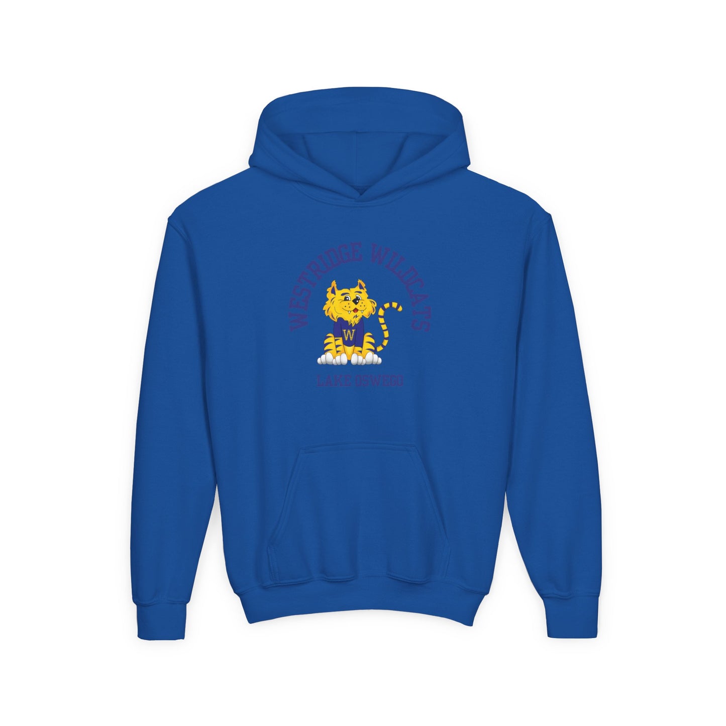 Kids Unisex Hoodie Westridge Wildcat LO