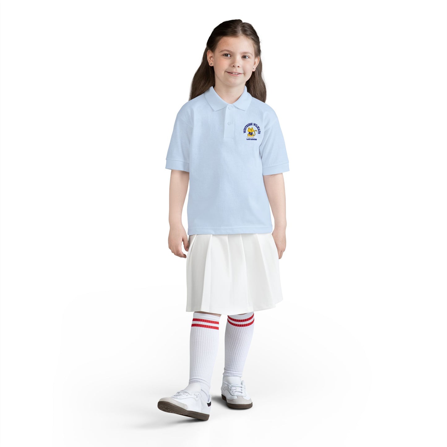 Westridge Wildcat LO Unisex Kids Polo - Embroidery