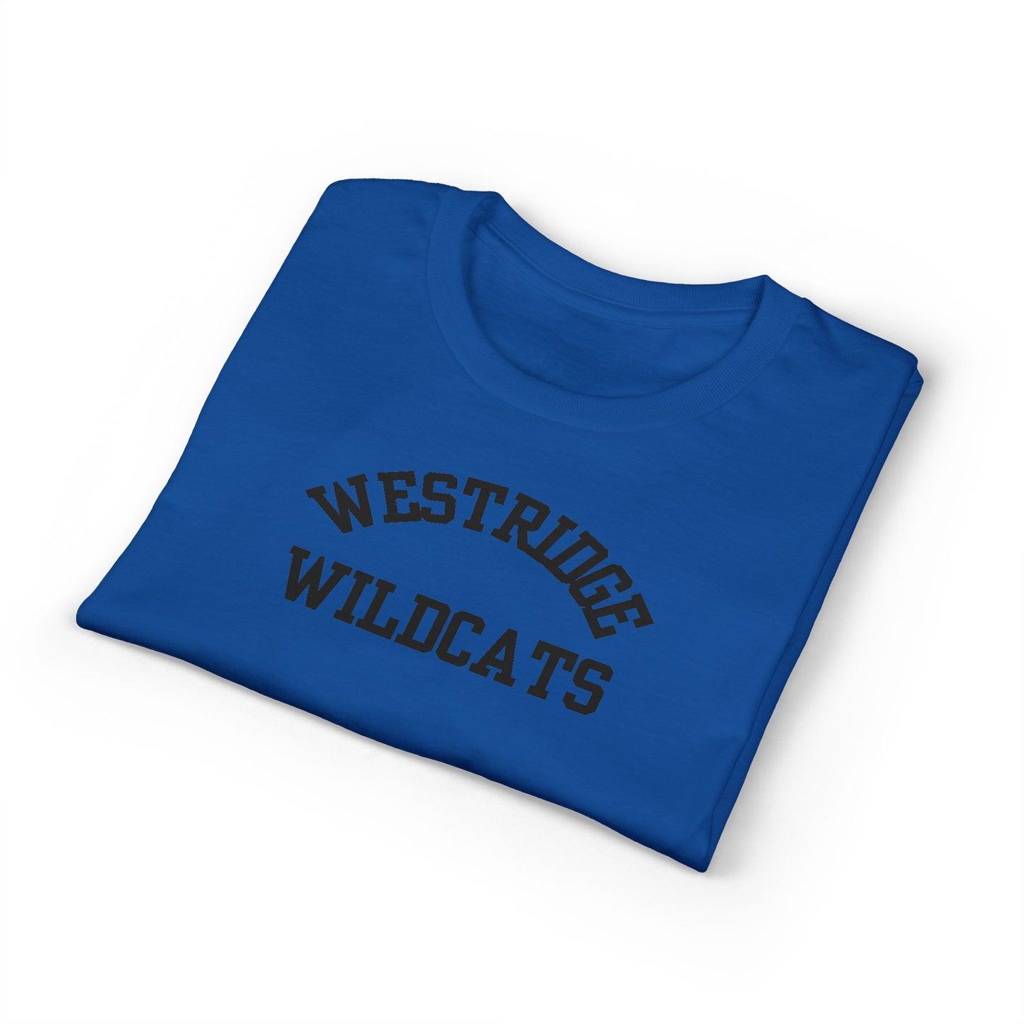 Westridge Wildcat Unisex Adult DryBlend T-Shirt (Black Logo)