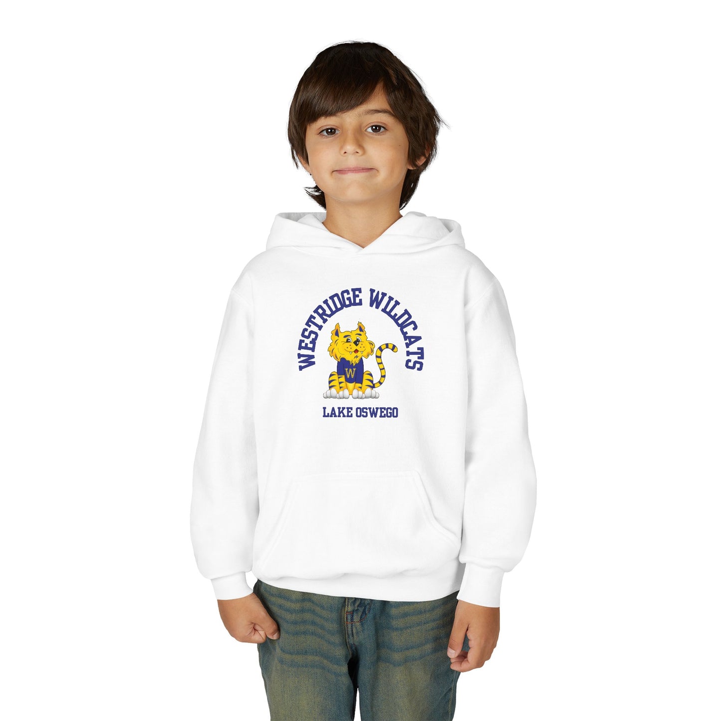 Kids Unisex Hoodie Westridge Wildcat LO