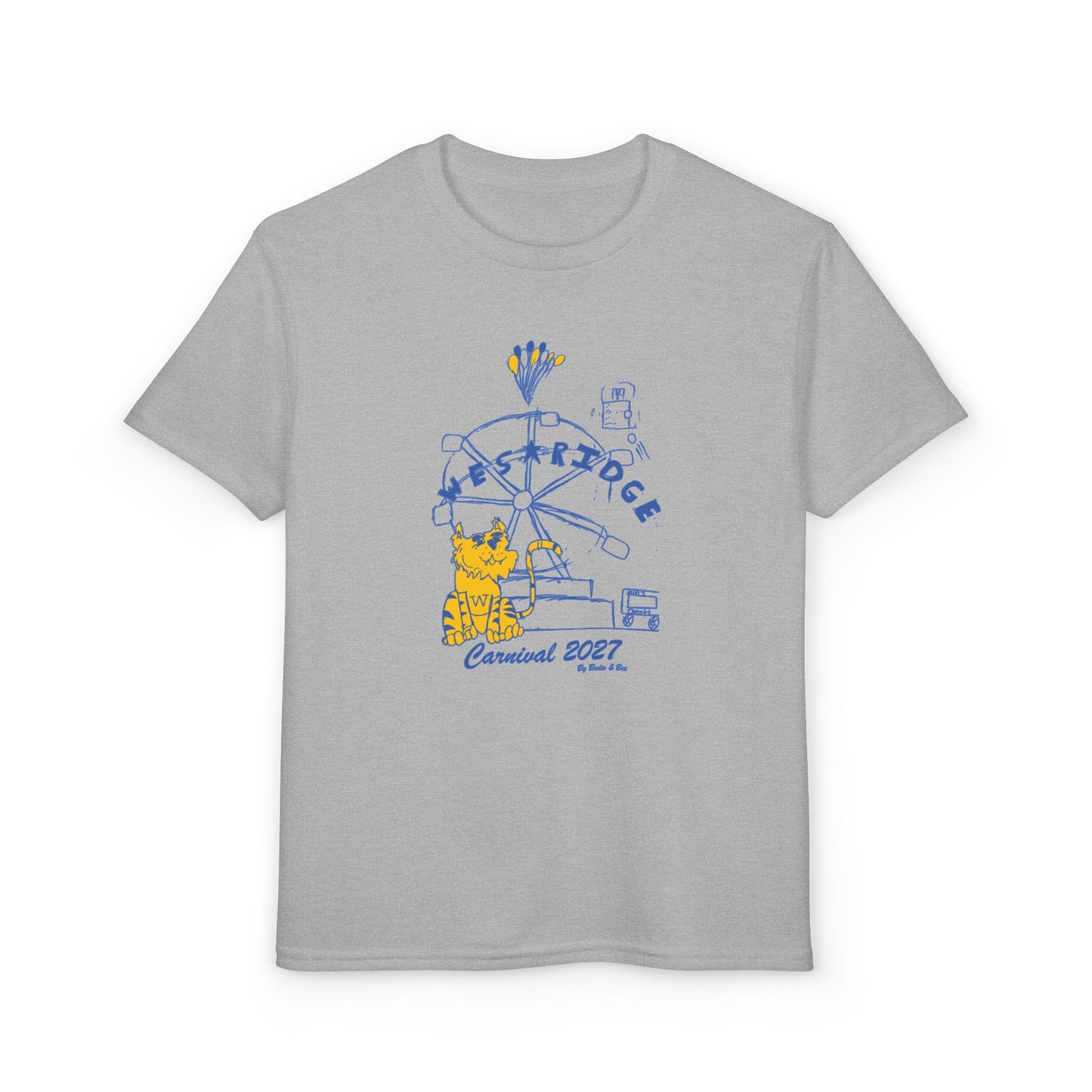 Kids Unisex DryBlend 2027 Carnival T-Shirt by Bodie & Bex