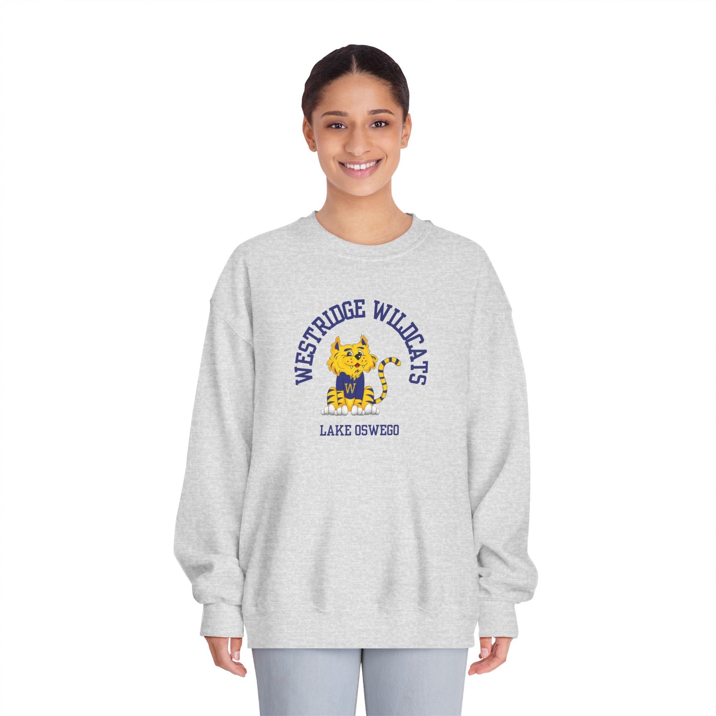 Westridge Wildcat LO Unisex Adult DryBlend Crewneck Sweatshirt
