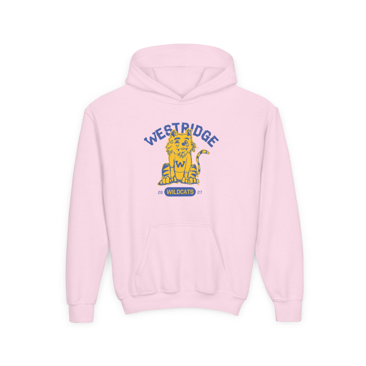 Kids Unisex Hoodie Wildcat Design Club 26-27
