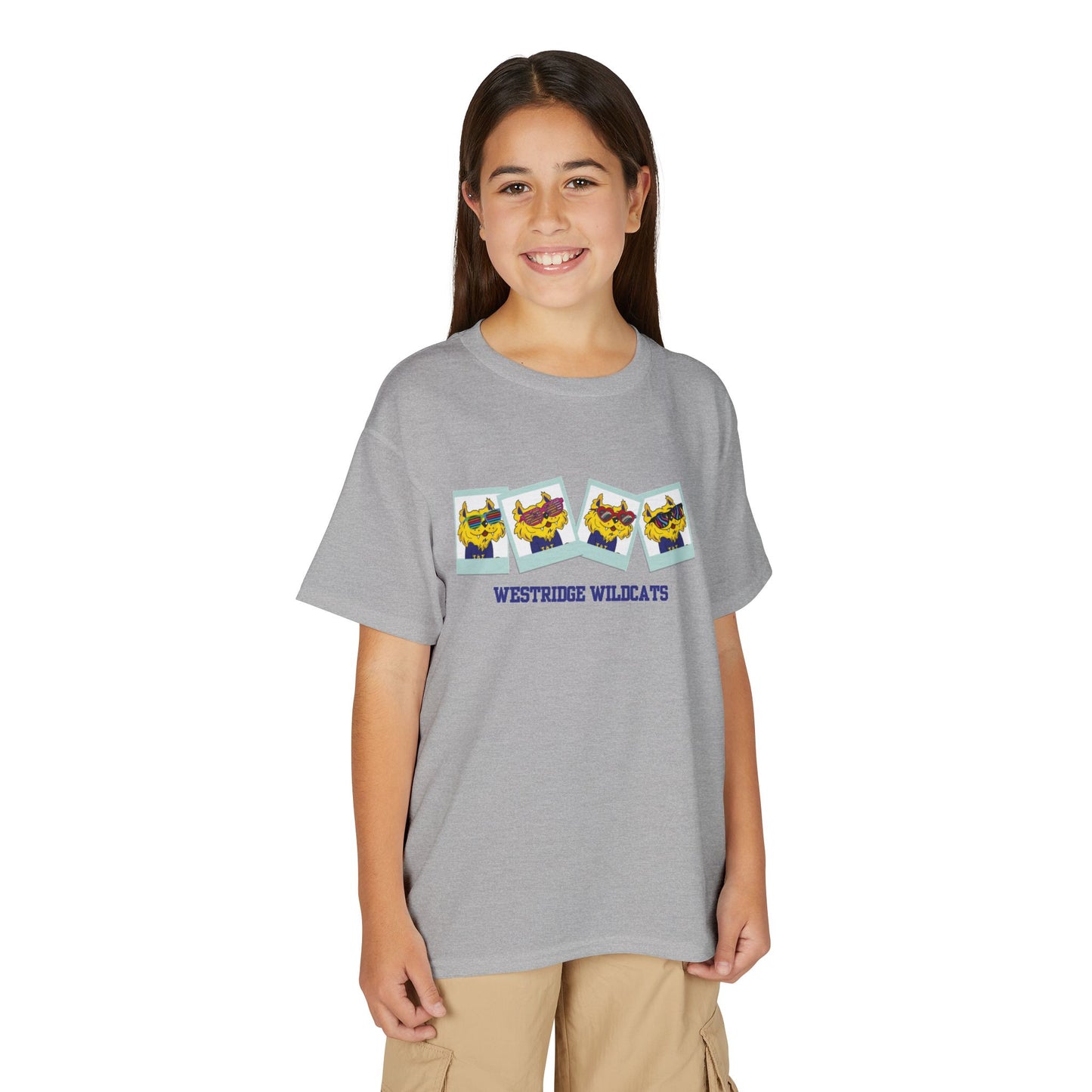 Wildcat Polaroid Unisex Kids DryBlend T-Shirt