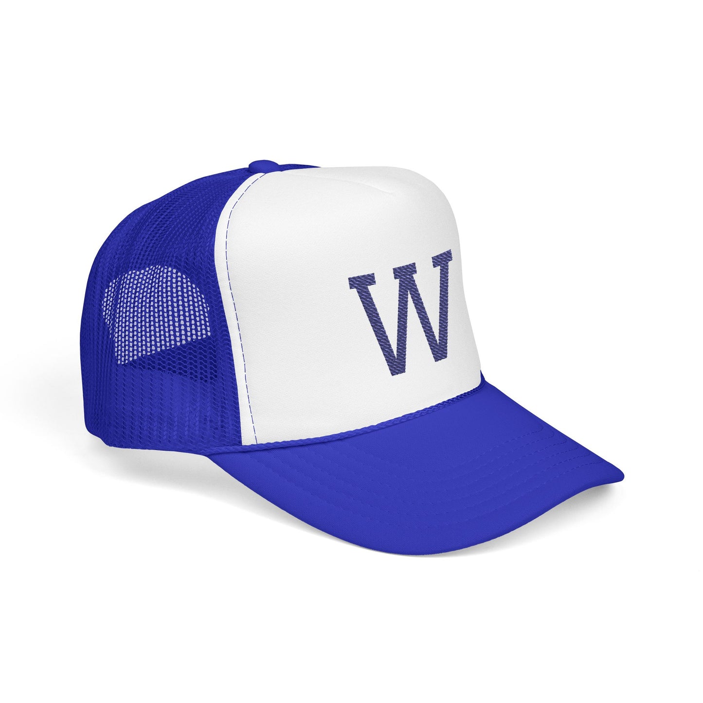 Foam Trucker Hat Monochrome W - Embroidery