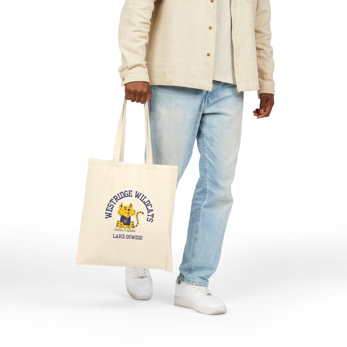 Canvas Tote Bag Westridge Wildcat LO