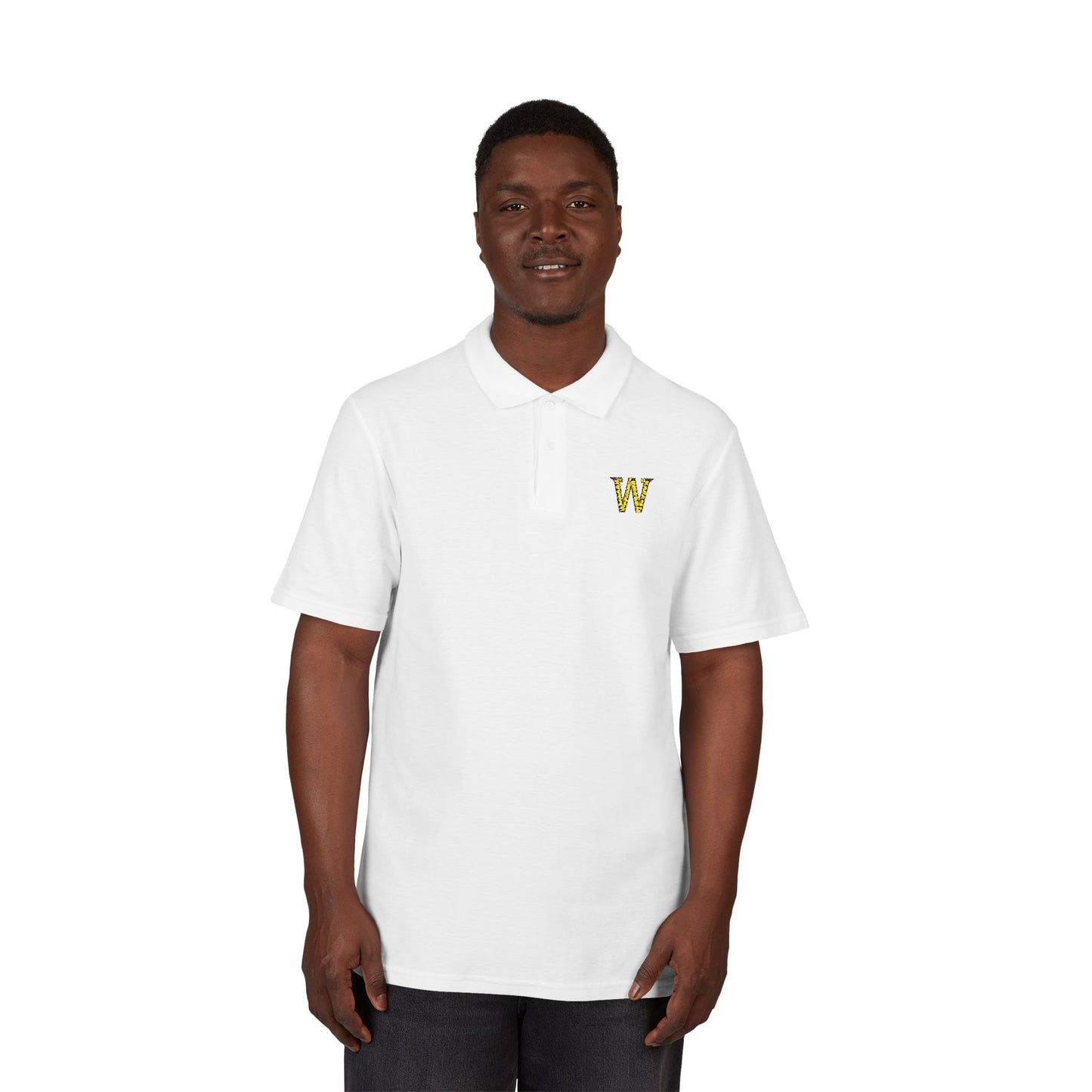 Westridge W Unisex Adult Classic Cotton Polo - Embroidered