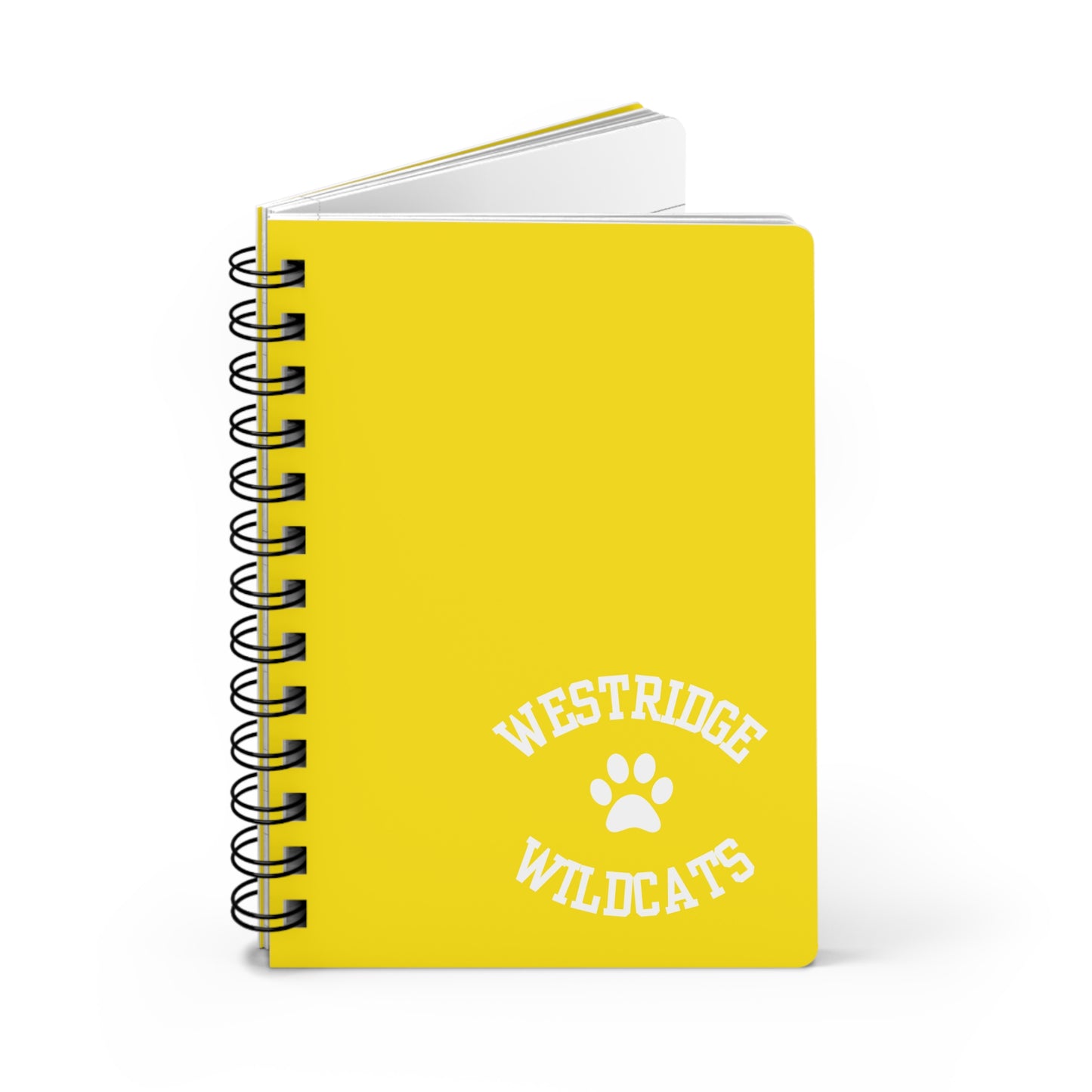 Spiral Notebook "Westridge Paw Wildcats"