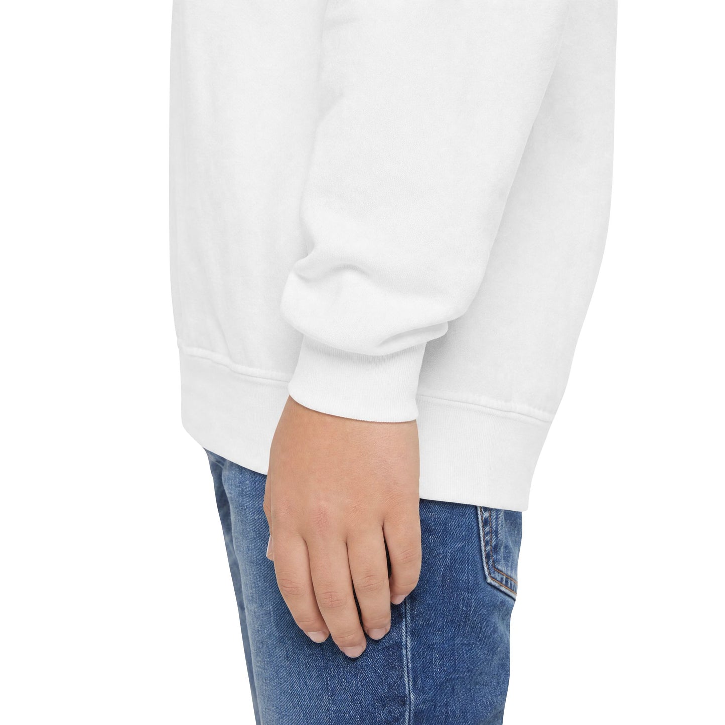 Kids Unisex Crewneck Sweatshirt Westridge Wildcat Paw