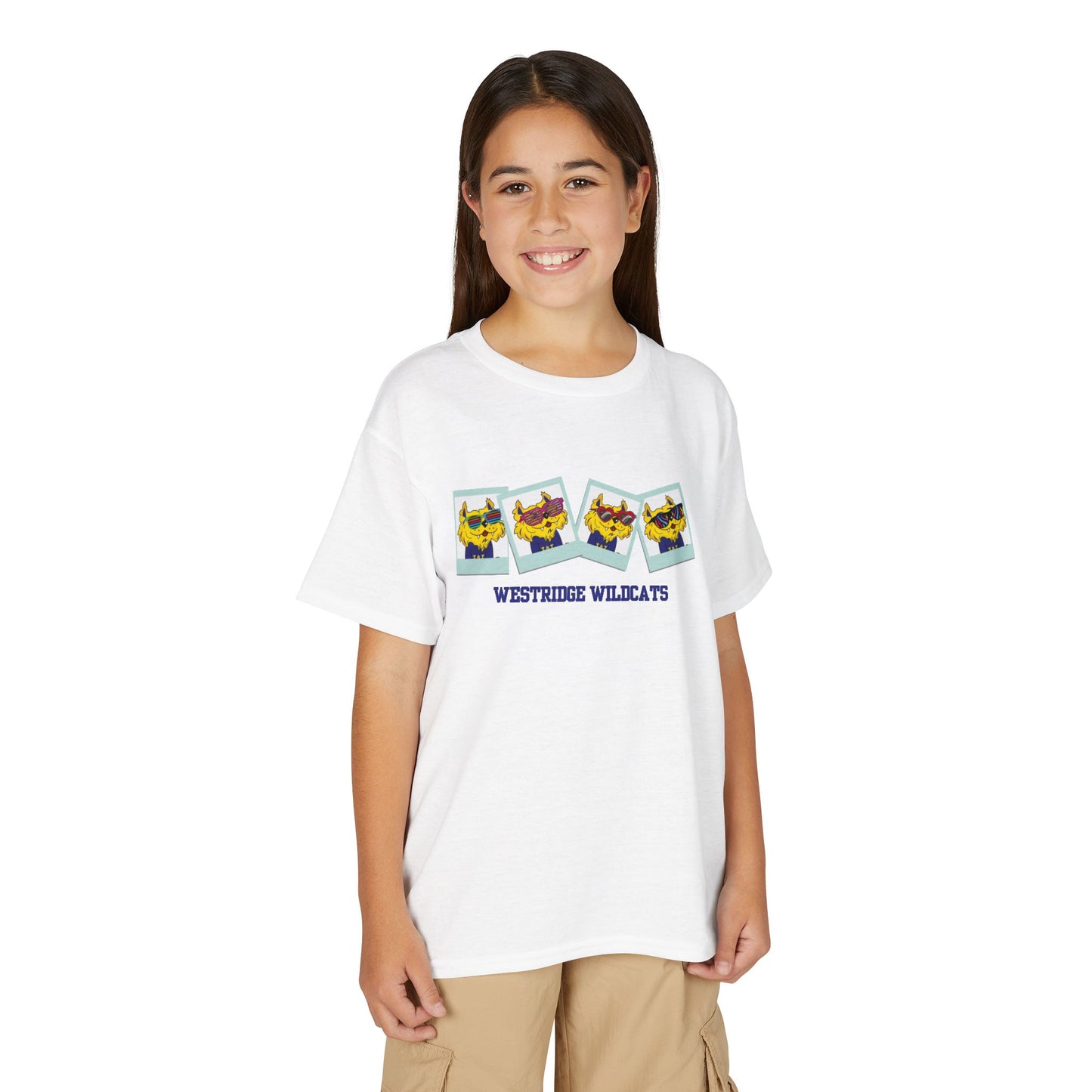 Wildcat Polaroid Unisex Kids DryBlend T-Shirt