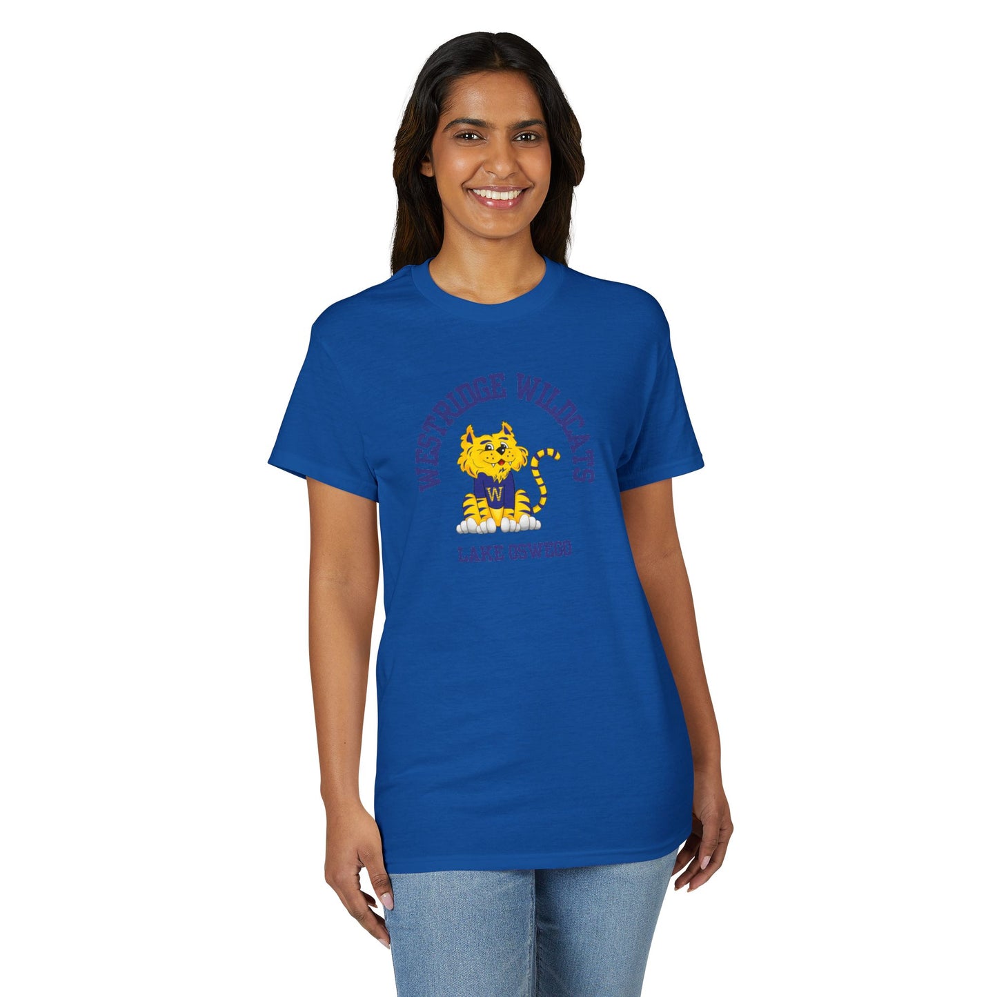 Adult Unisex DryBlend T-Shirt Westridge Wildcat LO