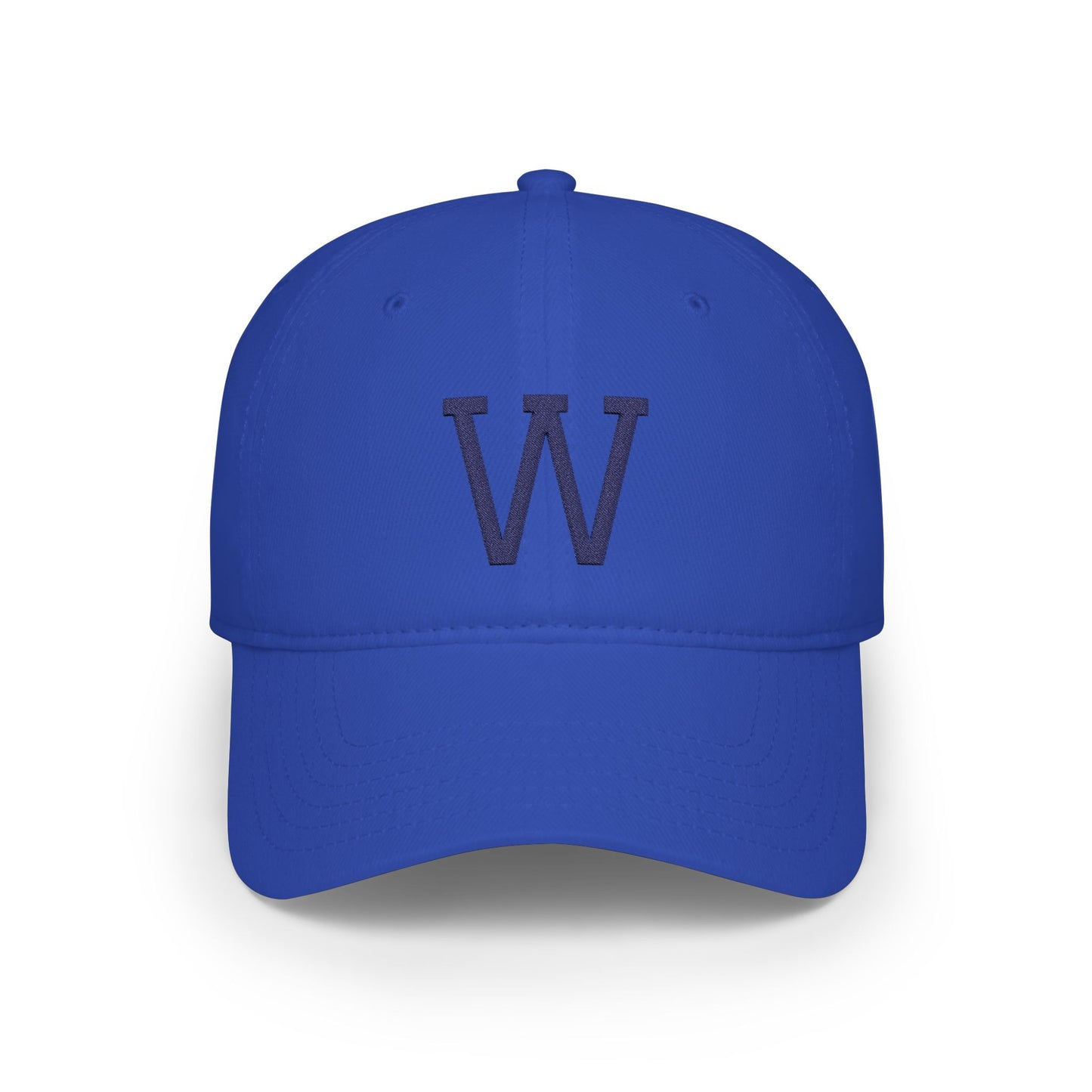Low Profile Baseball Cap Monochrome W - Embroidery