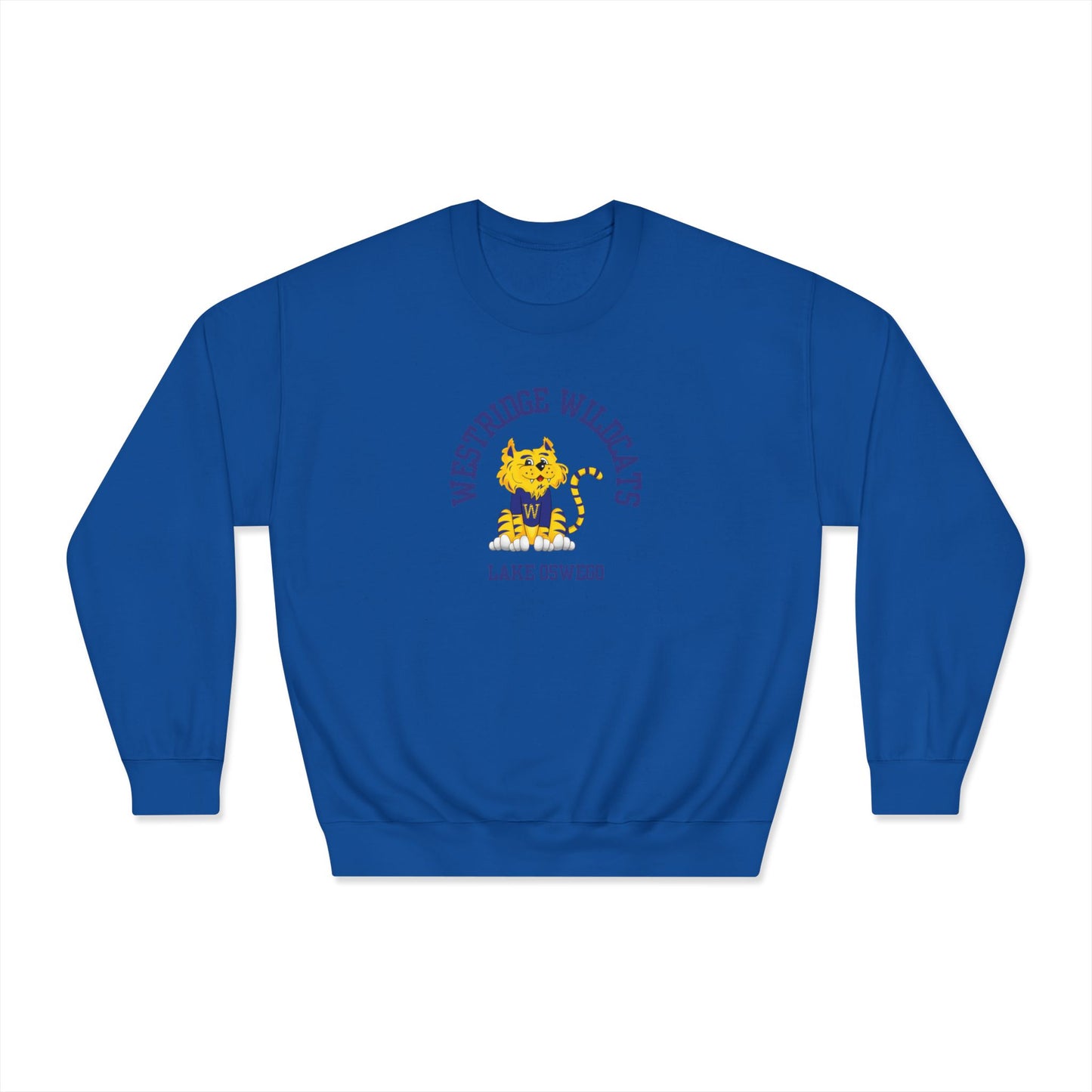 Westridge Wildcat LO Unisex Adult DryBlend Crewneck Sweatshirt