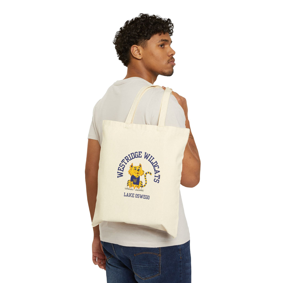 Canvas Tote Bag Westridge Wildcat LO