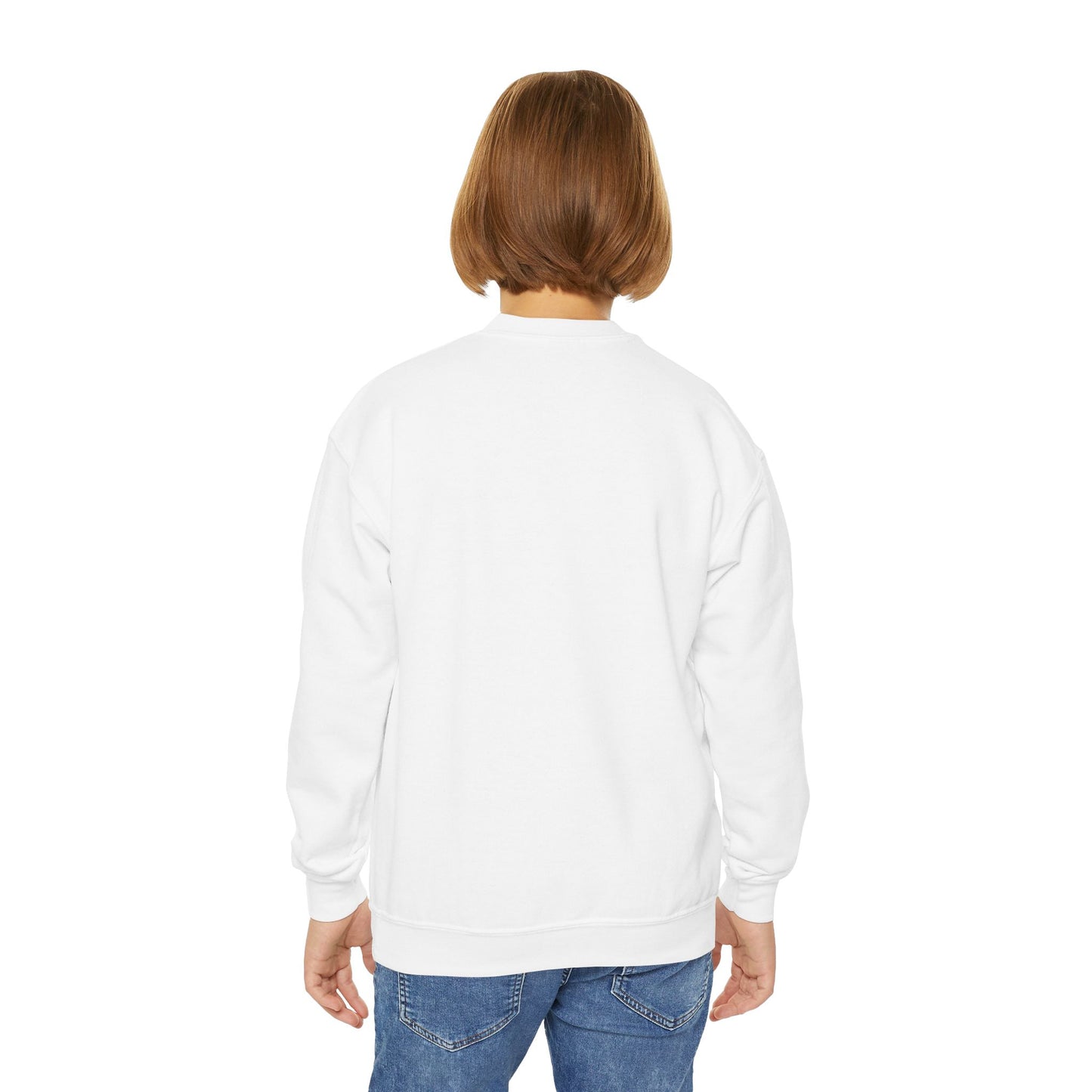 Youth Crewneck Sweatshirt Emoji Design
