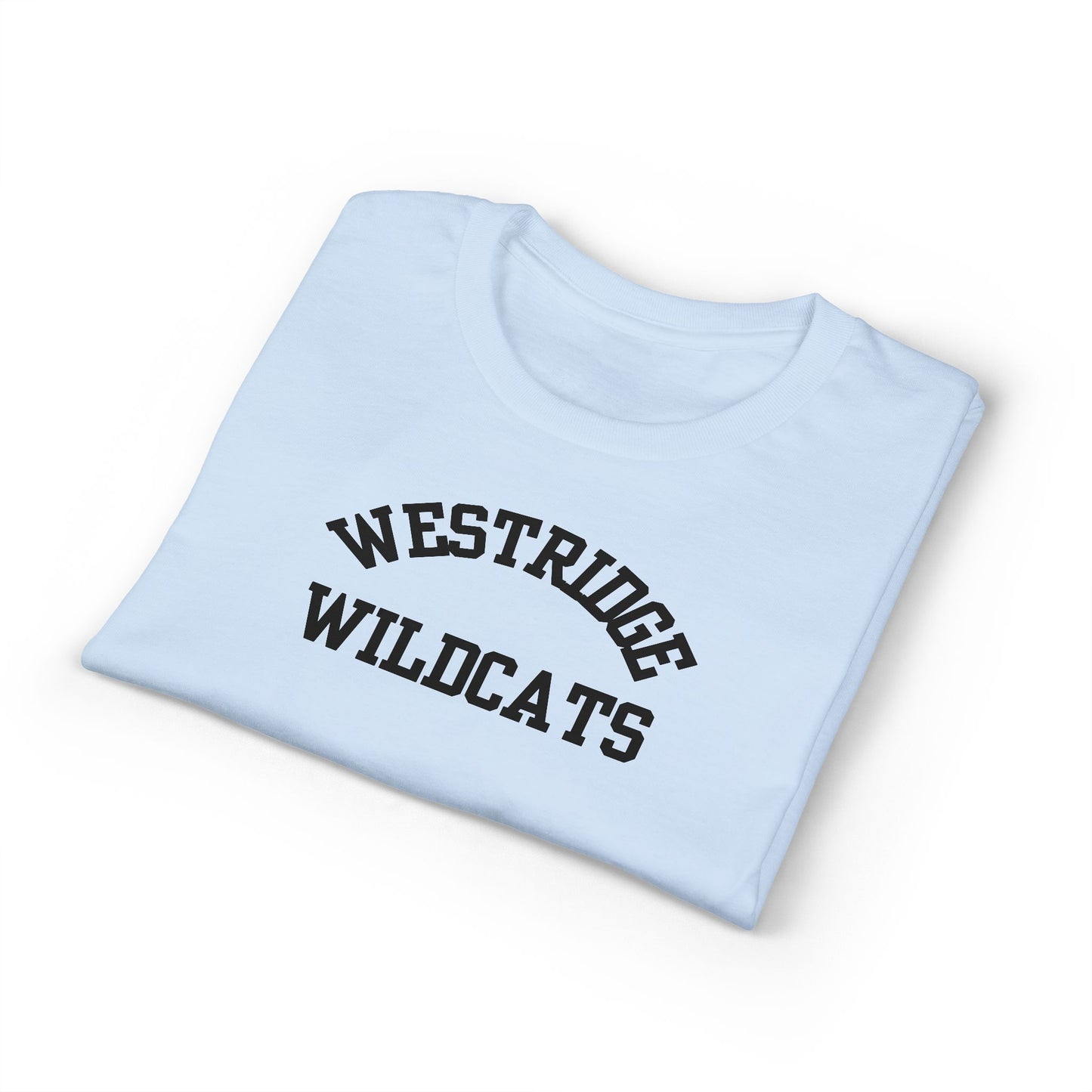 Westridge Wildcat Unisex Adult DryBlend T-Shirt (Black Logo)