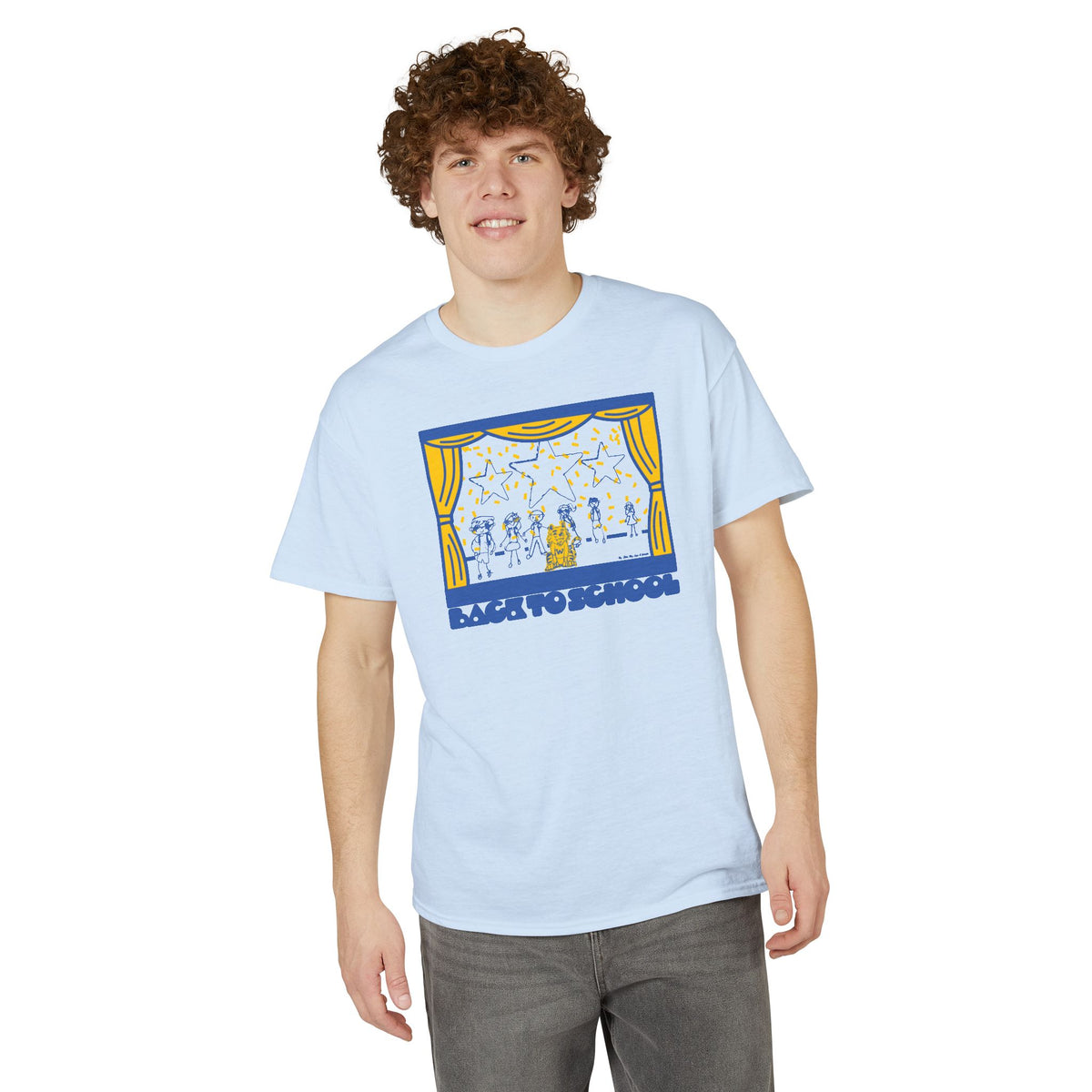 Adult Unisex DryBlend T-Shirt 26-27 Back-To-School by Ellie-Rey, Liza & Juliette