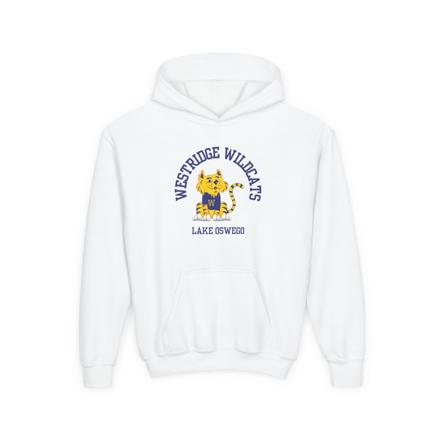 Kids Unisex Hoodie Westridge Wildcat LO