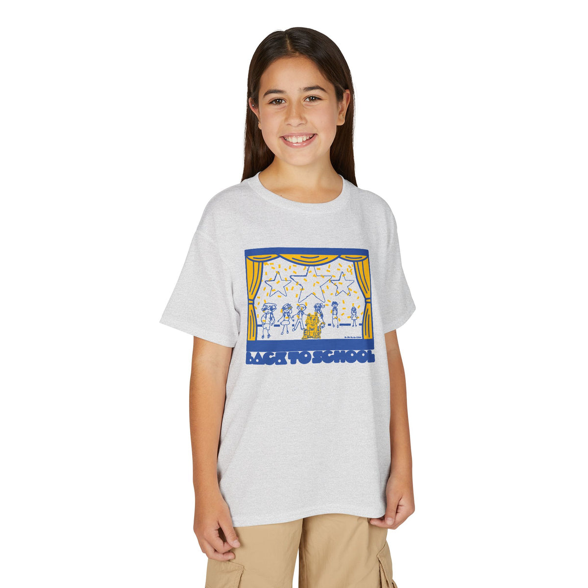 Kids Unisex DryBlend T-Shirt 26-27 Back-To-School by Ellie-Rey, Liza & Juliette