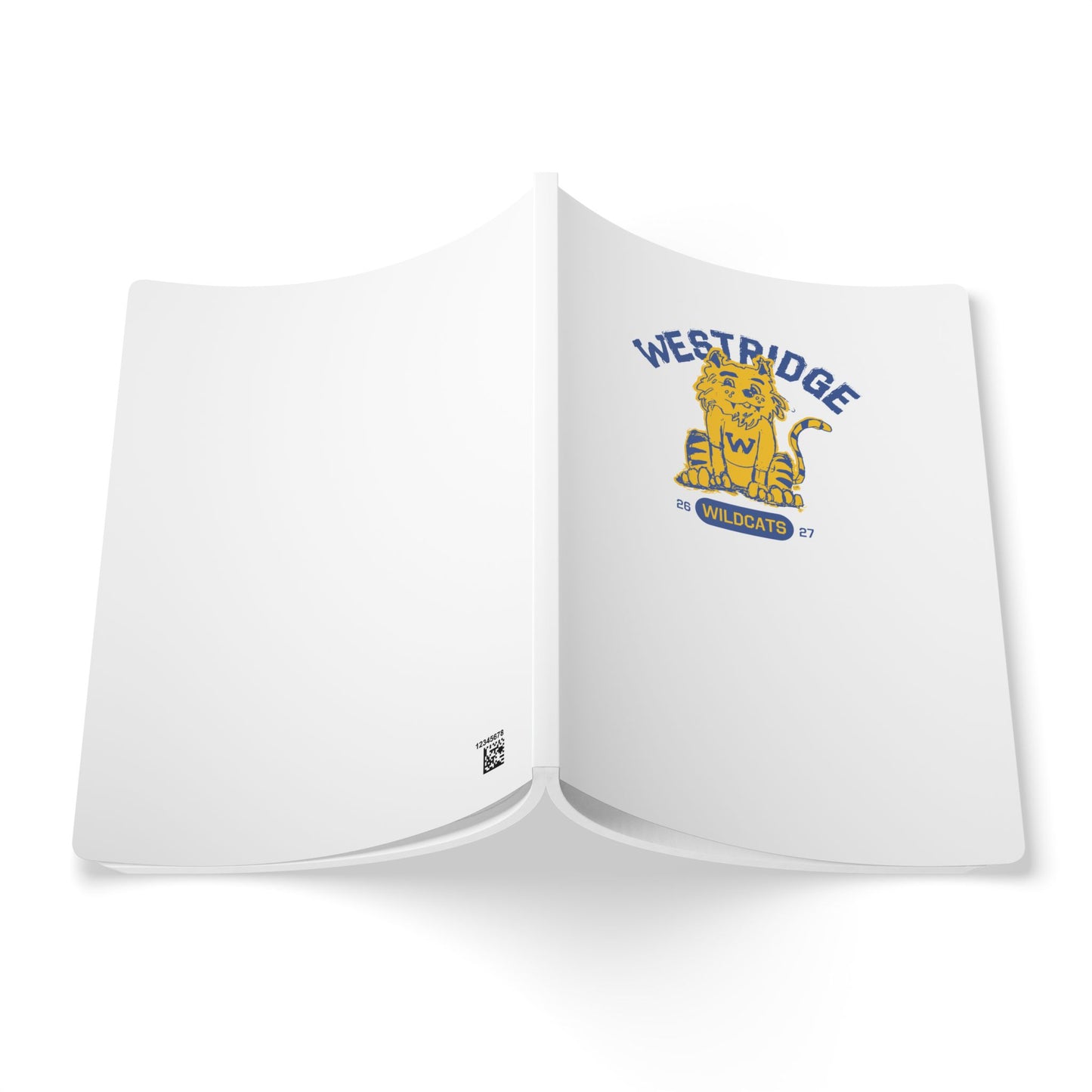 Softcover Notebook "Westridge Wildcats" 26-27