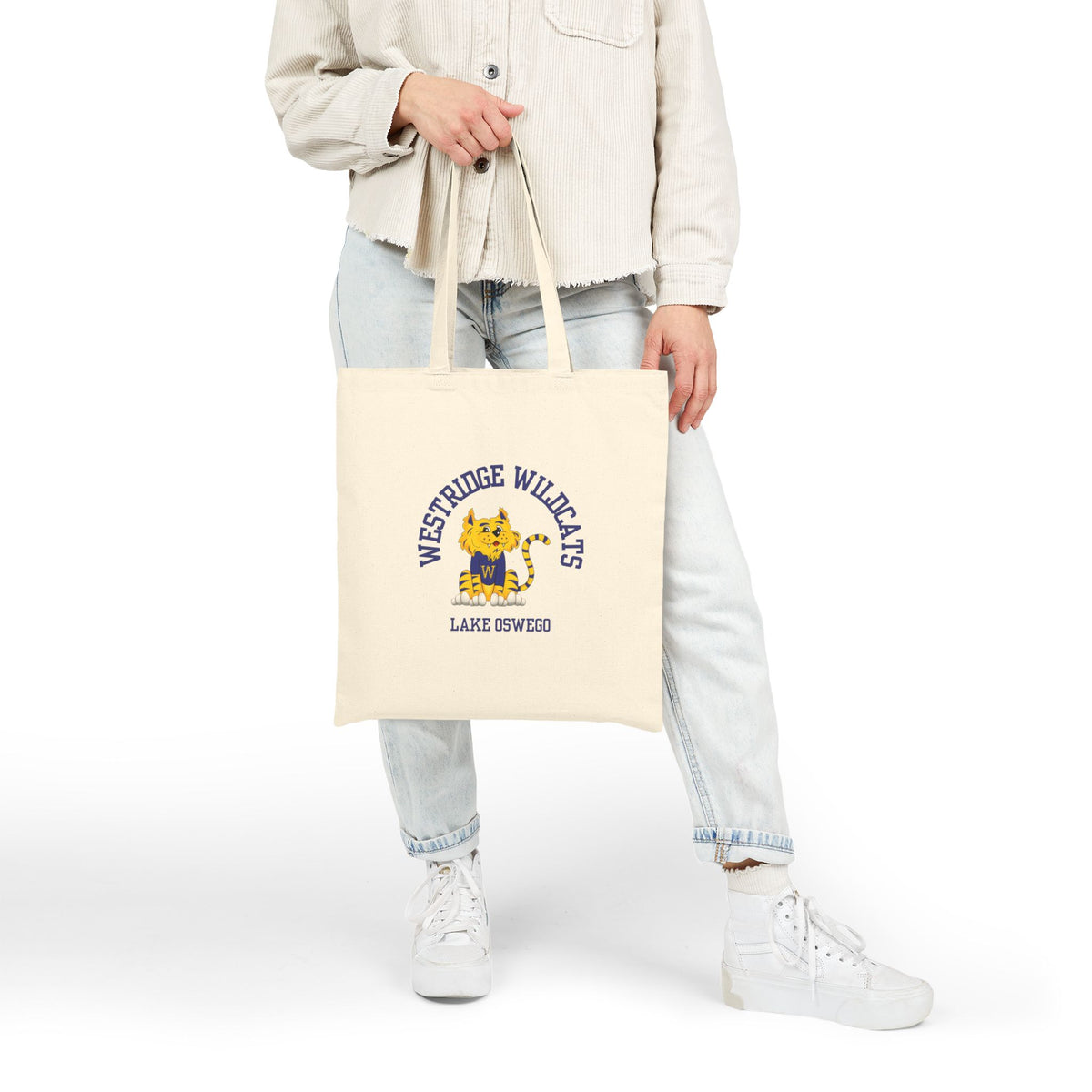 Canvas Tote Bag Westridge Wildcat LO