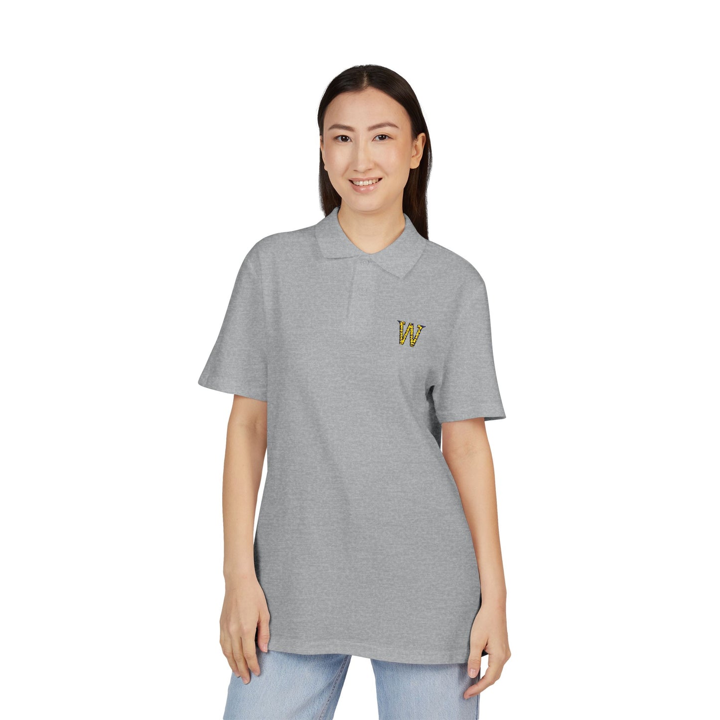 Westridge W Unisex Adult Classic Cotton Polo - Embroidered