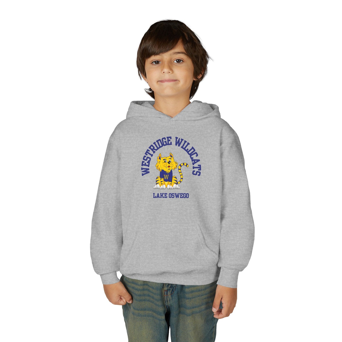 Kids Unisex Hoodie Westridge Wildcat LO