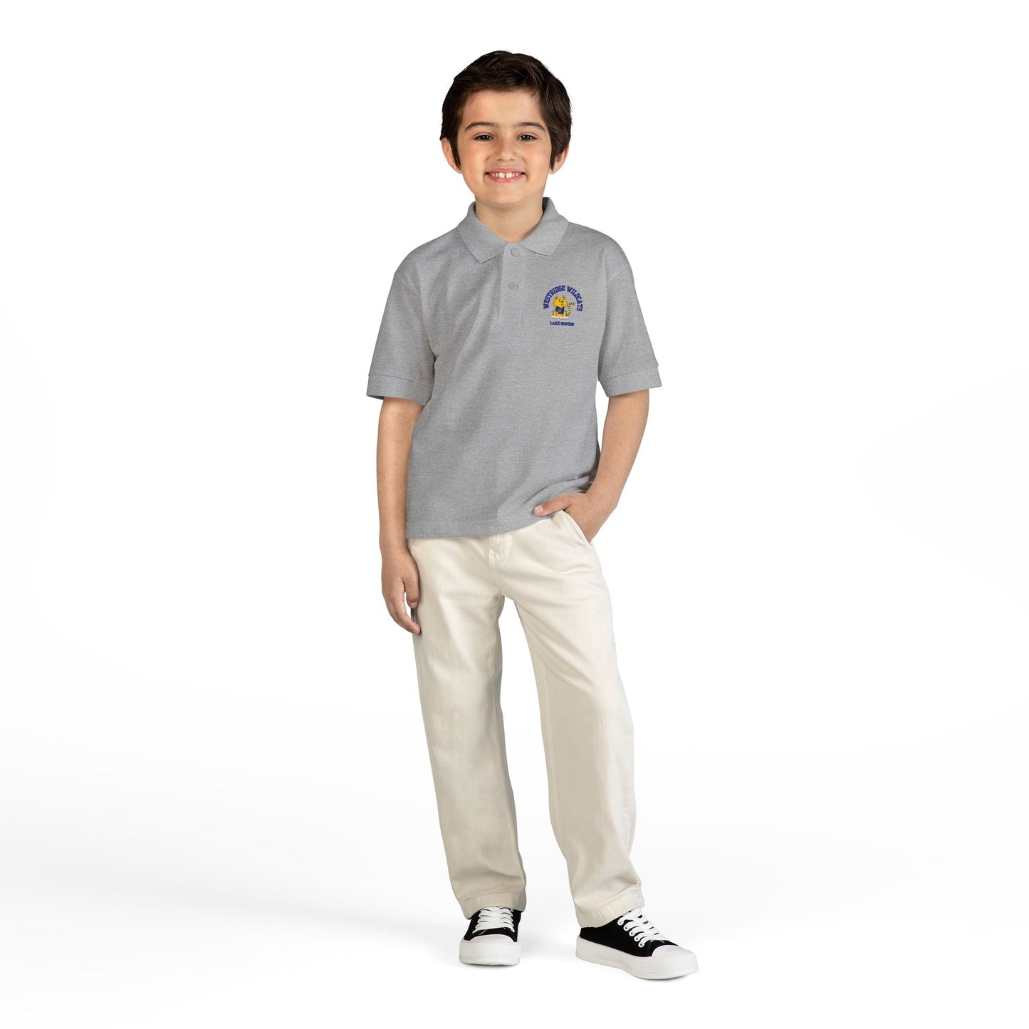 Westridge Wildcat LO Unisex Kids Polo - Embroidery