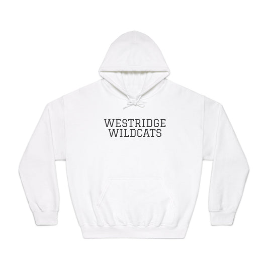 Adult Unisex DryBlend Hoodie Westridge Wildcat (Black Logo)