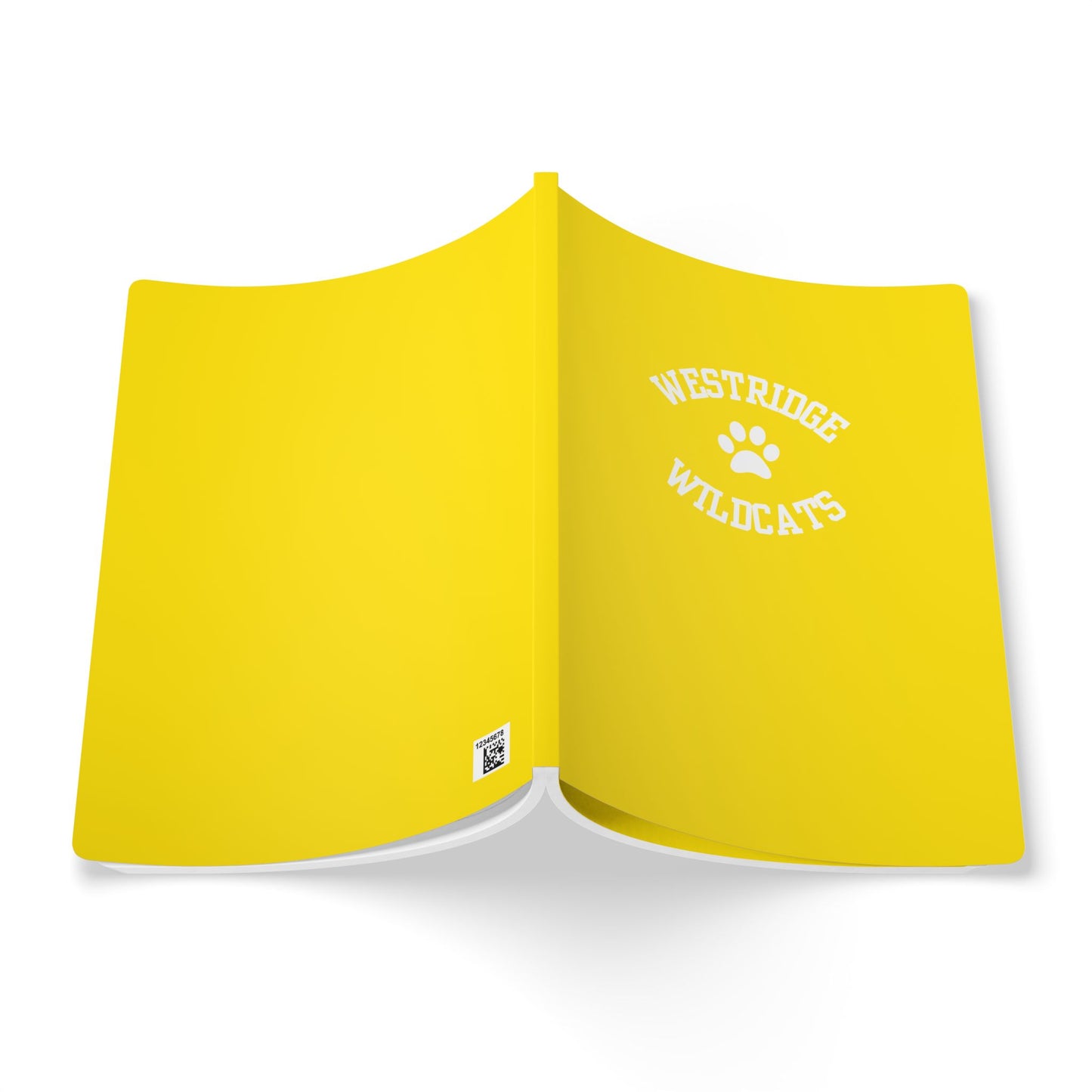 Softcover Notebook "Westridge Wildcats" Paw