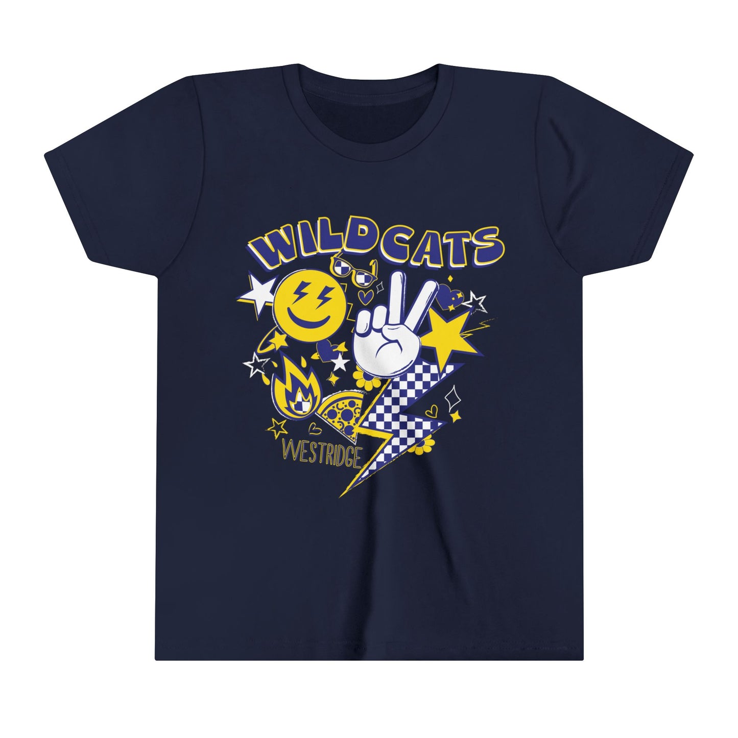 Youth Emoji Design - Bella+Canvas