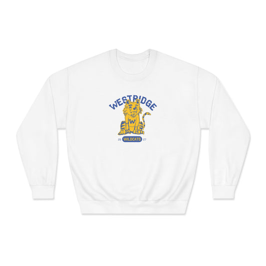 Adult Unisex DryBlend Crewneck Sweatshirt Wildcat Design Club 26-27