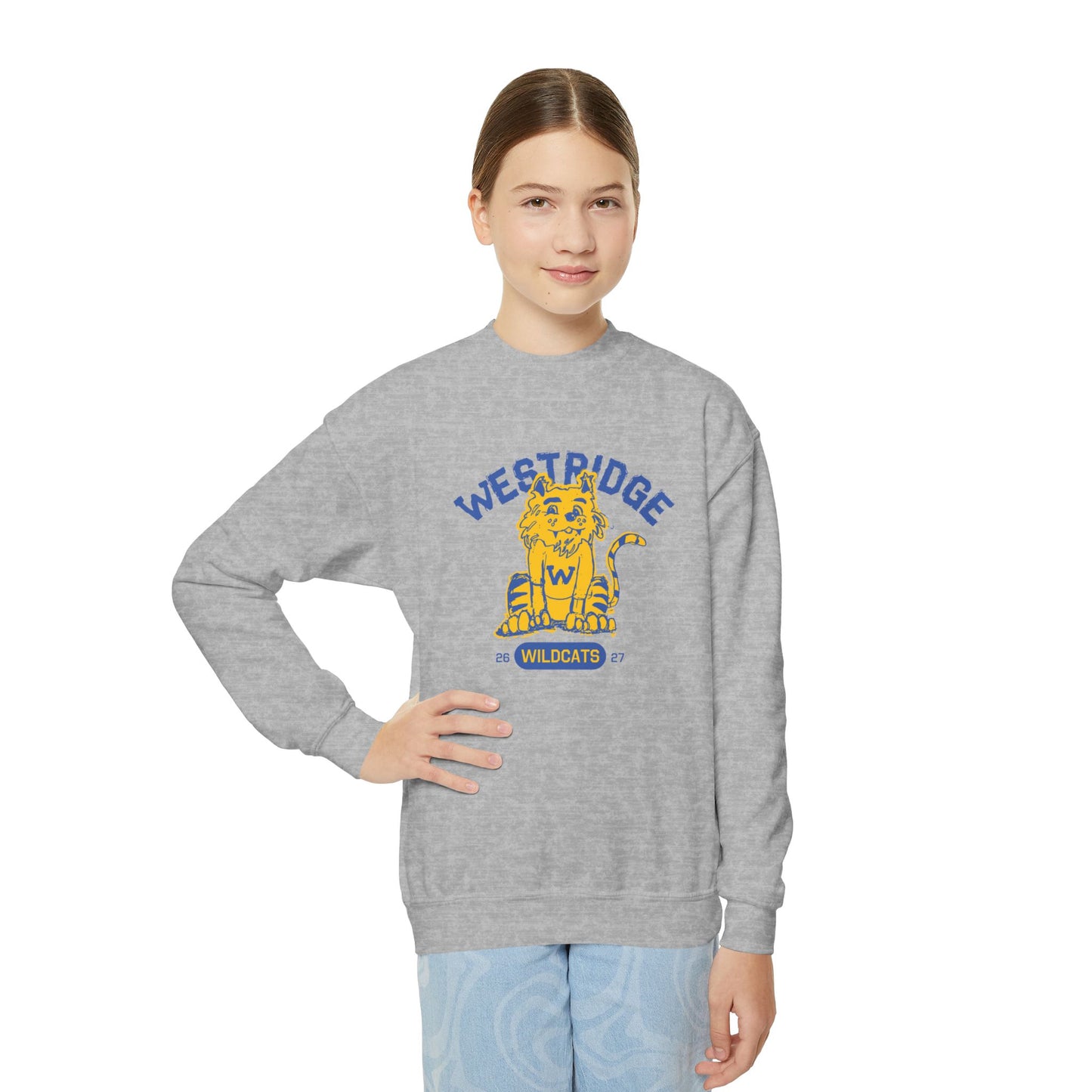 Wildcat Design Club 26-27 Unisex Kids Crewneck Sweatshirt