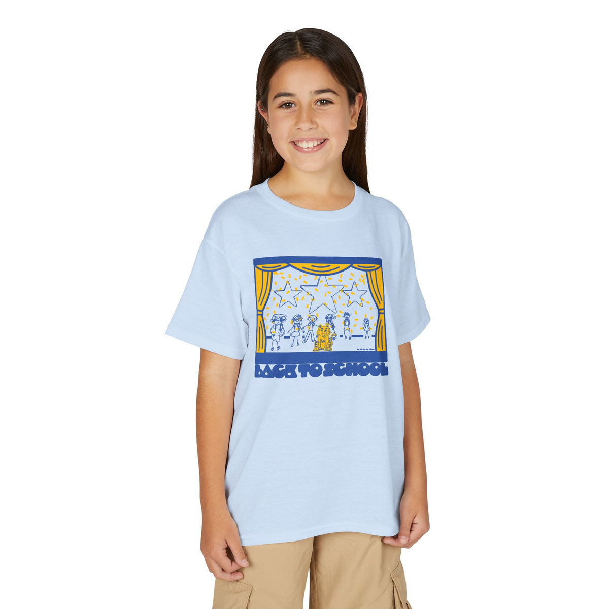 Kids Unisex DryBlend T-Shirt 26-27 Back-To-School by Ellie-Rey, Liza & Juliette