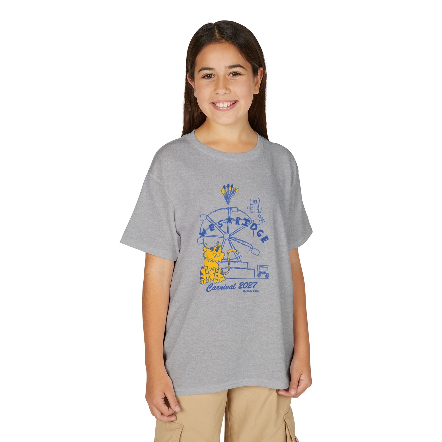 Kids Unisex DryBlend 2027 Carnival T-Shirt by Bodie & Bex