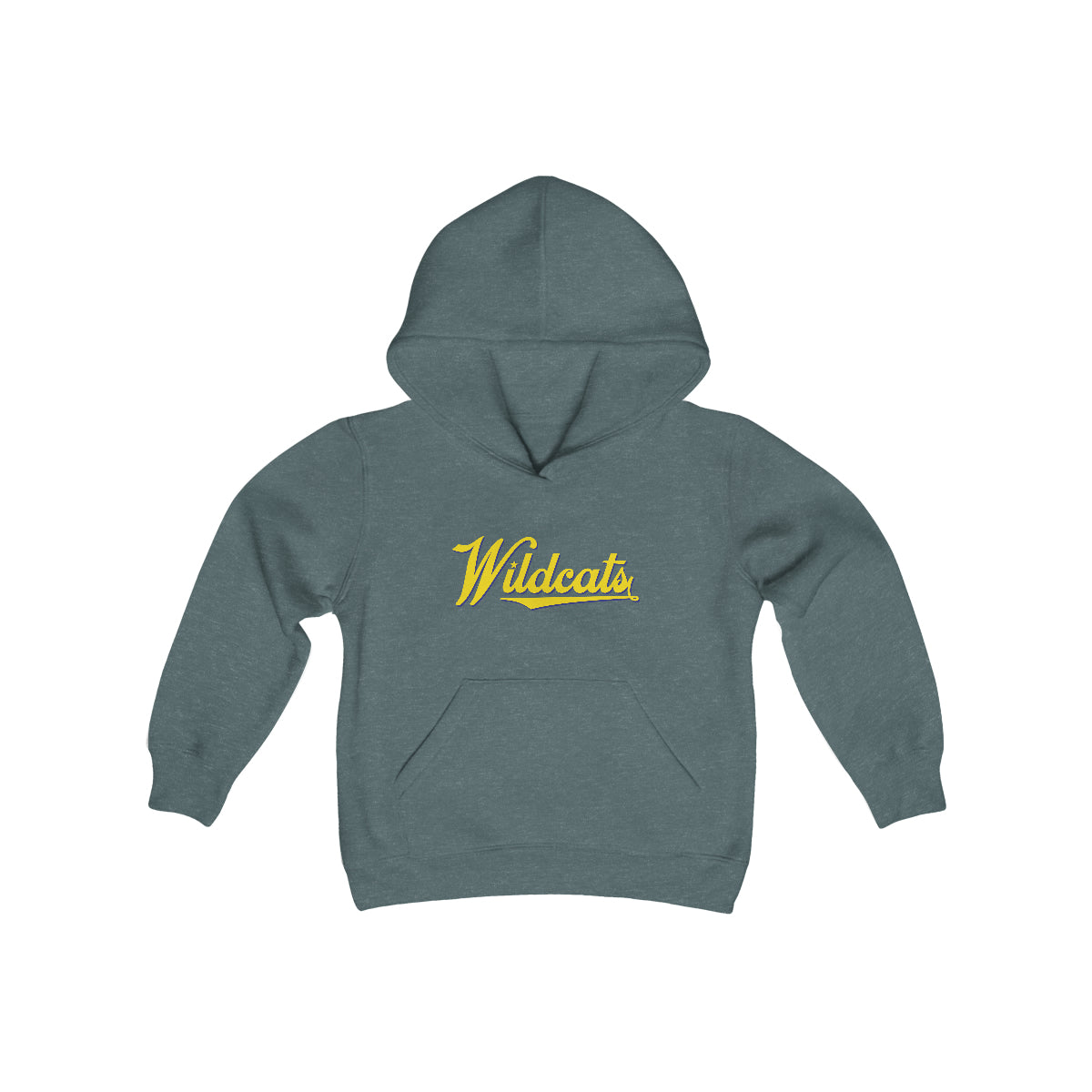 Wildcats Star Youth Heavy Blend Hooded Sweatshirt